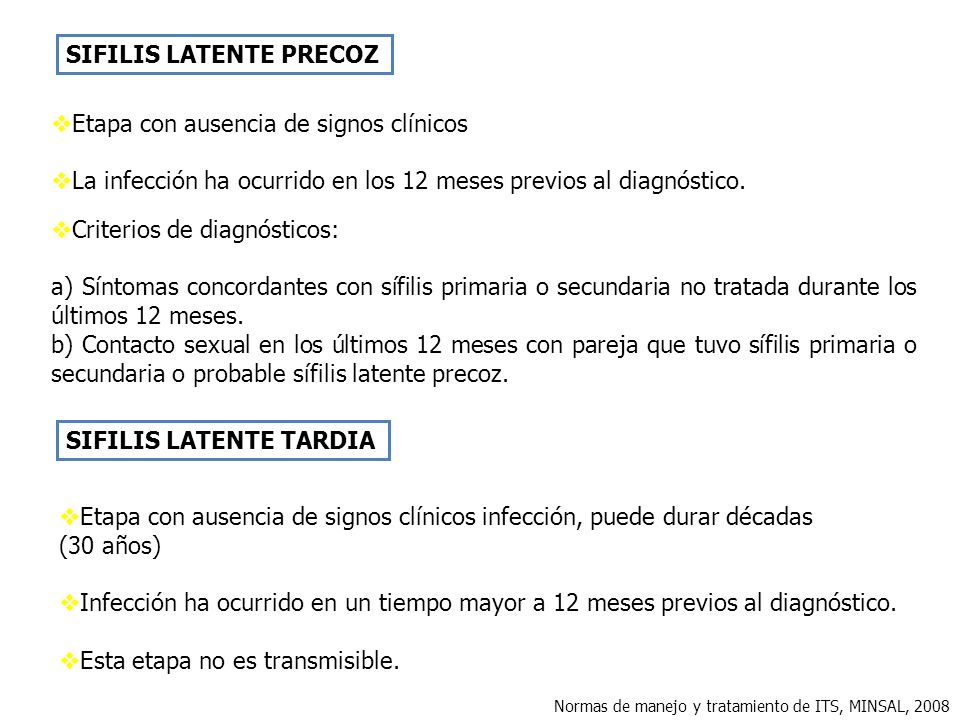 tratamiento para sifilis latente tardia tratamiento para sifilis latente tardia